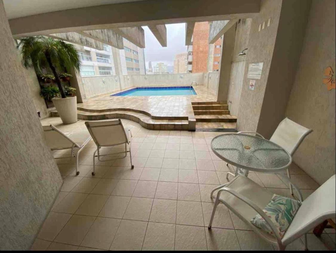 Flat Em Santos No Gonzaga A Tres Quadras Da Praia Kültér fotó